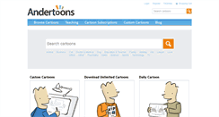 Desktop Screenshot of andertoons.com